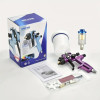 5200B High-End Air Spray Gun Kit with 1.3mm Nozzle, Filter & 20.29oz Capacity - Perfect for Automotive Paint, Varnish & Primer Application Purple Color