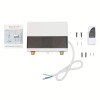 110V 4000W Small Kitchen Treasure Water Heater (horizontal Inlet And Outlet At The Bottom) - White Color