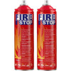 2 pcs Portable Water - based Fire Extinguishers with 8 - in - 1 Functions and Mounting Brackets. These fire extinguishers are suitable for automotive accessories, home decoration, kitchen use, outdoor camping, party decoration