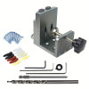 Tool For Quick Positioning And Drilling Of Oblique Holes At A 15-degree Angle, With A Screw To Block The Hole, Used As An Auxiliary Tool For Drilling Screws.