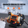 Bench Polisher & Buffing Machine for Metal/Jewelry/Wood - With Wool & Abrasive Wheels, 100 Tools, 3590RPM