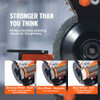 Bench Polisher & Buffing Machine for Metal/Jewelry/Wood - With Wool & Abrasive Wheels, 100 Tools, 3590RPM