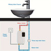 3000W Tankless Electric Hot Water Heater with LED Display â€“ Instant & Consistent Water Heating for Kitchens, Bathrooms & Sinks, 110V, Easy Installation, Stainless Steel Construction