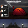 Emergency Weather Radio 12000mAh Portable Emergency Weather Radio - Hand Crank Radio AM/FM/NOAA Radio Solar Radio - 2 Solar Panels, 3 Charging Methods, SOS Alarm, 3 Modes Flashlight, Mobile Phone Charger, Reading Light Orange