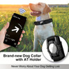 Medium To Large Dogs Soft Nylon Tactical Dog Collar For AirTag, Heavy Duty, Compatible With AirTag Retainer Black