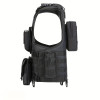 Tactical Survival Vest - Lightweight Adjustable MOLLE Vest, Durable Polyester for Camping, Hunting, Fishing, Outdoor Training & Adventure - Black