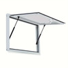 80 Degrees Concession Window with Awning - Easy Installation, No Glass, Door Handle for Food Truck or Trailer RV Camper 36W x 24H