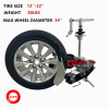 Lightweight Portable 1pc Mini Tire Changer - 39-inch Air Bead Breaker - Steel Material, Compact Design for Roadside Assistance & Mobile Car Repair, Compatible with Various Vehicle Models, Durable Steel Construction, Tire Maintenance
