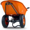 Electric Wheelbarrow â€“ 48V 2Ah Li-Ion Battery, 330 lbs (150 kg) Capacity, 4 Cu.Ft. Steel Powder Coated Tub