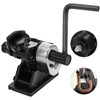 Manual Plate Steel Ring Bender - 13-1/2  Hand Crank Bender for 3 + Circular Rings, Heavy-Duty Portable Industrial Tool with Ergonomic Handle, No Assembly Required, Metalworking Equipment | Sturdy Base Design | Robust Machinery, Metal Bending Tool