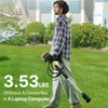 Stick Water Transfer Pump - 528GPH, Portable Sump Pump With NPT3/4" Garden Hose, Compatible With Dewalt 20V MAX Battery (Battery Not Included), Ideal For Pool, Garden, Pond