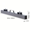 Hanging Magnetic Sweeper Pickup Tool, For Nails Bolts Metals Iron Chips 84 Inch