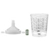 SATAÂ® RPS Cup, 0.3L, Std Lid, 200m Plug-In Sieve, 100 Pk
