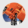 Prowinch 1/2 ton 1100 lb 208~240/440~480V 1 Speed Electric Chain Hoist Power Trolley 20 ft. G100 Chain H3 Duty PWRC05