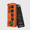 Prowinch 1/2 ton 1100 lb 110V Electric Wire Rope Hoist 38 ft. w/ Power Trolley H1 Duty Wireless PWX1100-Ru