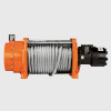 Prowinch 10 Ton Hydraulic Winch with Steel Roller 20000 lbs. 24V Wired Control PWLDH2000024V