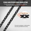 Quality Import Electric Chain Hoist 2200 lbs, 10 ft Lift, 120V Single Phase, Double Chain, 10 ft Wired Remote - image 2