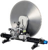 FZ-4S Hydraulic Wall Saw Head - Aluminum Track Feet - 86" Aluminum Track - 43" Aluminum Track - 40" Blade Guard & Tool Kit  Blade Capacity 86"