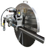 CC1600-3.8PS Auto Travel Wall Saw - Package With Stiffened track - 36” guard & steel track feet