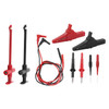 Multimeter Automotive Test Wire Kit Puncture Probes with Wire Piercing Probe Clip Banana Plug Probe 19A JT8001-1 Banana Plug Extension Test Cable Set