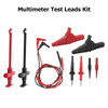 Multimeter Automotive Test Wire Kit Puncture Probes with Wire Piercing Probe Clip Banana Plug Probe 19A JT8001‑1 Banana Plug Extension Test Cable Set