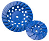 Star Blue Spiral Turbo Cup Grinders - 7" x 7/8"