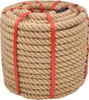 Natural Hemp Rope 1 in X 150 Ft Twisted Manila Rope 1 Inch Thick Jute Rope for Crafts, Porch Swing Rope, Hemp Rope for Decor, Railing, Docks, Landscaping