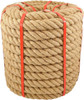 Hemp Rope Thick Natural 1-1/2 in X 100 Ft Twisted Manila Rope for Tug of War Adult, Outdoor Porch Swing Bed, Railing,Landscaping,Natical Rope