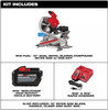 Milwaukee M18 FUEL 12 in. Dual Bevel Sliding Compound Miter Saw Kit