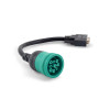 9-pin Type II PACCAR Crossover Cable