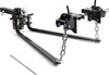 Weight Distribution Hitch, 10000 lbs Max Towing & 1000 lbs Max Tongue, Weight Distributing Hitches Kit Includes 2 in Shank and 2-5/16 in Ball, Load Leveling Hitch for Trailers, Black