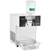 Commercial Snowflake Ice Machine, 397LBS/24H Snowflake Ice Maker, Stainless Steel Ice Shaver Machine, Electric Snow Cone Maker, Air Cooling System for Rapid Heat Dissipation, for Bakery, Cafe