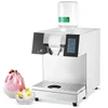 Commercial Snowflake Ice Machine - 397 lbs/24h Output, Stainless Steel Ice Shaver, Electric Snow Cone Maker with Liquid Cooling System, Touch Control Panel