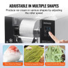 Commercial Snowflake Ice Machine – 176 lbs/24h Output, Stainless Steel Ice Shaver, Electric Snow Cone Maker with Air‑Cooling System, Touch Control Panel