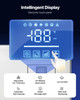 Commercial Ice Maker Machine - Head Only, 550 lbs/24h Output, Self-Cleaning, Adjustable Thickness, Scheduled Ice-Making, Touchscreen Control