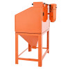 115 Gallon Sandblasting Cabinet with 31‑Gallon Media Hopper, Dual Blasting Guns, 1.6HP Dust Collector, Heavy‑Duty Steel Construction