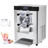 Commercial Ice Cream Machine, 12 L/H Yield, 1713W Single Flavor Countertop Hard Serve Maker, 4.5L Stainless Steel Cylinder, LED Panel with Auto Clean & Pre‑Cooling