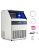 440 lbs/24H Commercial Ice Maker, 130 lbs Storage, Drain Pump, LED Display, Self-Cleaning Freestanding Machine