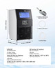 90 lbs/24H Commercial Ice Maker, 12 lbs Storage, 32 Cubes per Cycle, Stainless Steel Freestanding & Countertop, LED Display & Self‑Cleaning