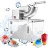 661 lbs/h Commercial Ice Crusher, 350W Electric Snow Cone Machine, 2000 RPM, 4 Blades, 11 Gal Ice Box