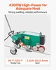 4200W Roofing Hot Air Welder, 220V PVC/TPO/CPE Plastic Welding Machine, 1.57" Width, 0.04-0.12" Thickness, 68-1202F Heat Range