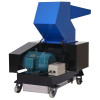 7.5HP/5.5KW Plastic Shredder Crusher, 200-300 kg/h Capacity, 11 SKD-11 Blades, 8mm Mesh, 220V 3-Phase Recycling Machine