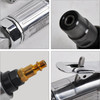 Pro 120° 1/4" Air Angle Die Grinder Cutting Grinding Built-in Regulator