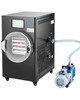 Vacuum Freeze Dryer Machine, 8.8-13.2 lbs/Batch, 4-Layer Trays, Touch Screen Control, Black