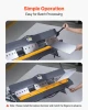 Box and Pan Brake, 48-Inch, 16-Gauge Mild Steel Capacity, 16 Fingers, 0-135° Adjustable