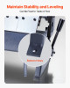 Box and Pan Brake, 12-Inch, 20-Gauge Mild Steel Capacity, 5 Fingers, 0-135° Adjustable
