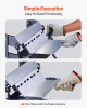 Box and Pan Brake, 12-Inch, 20-Gauge Mild Steel Capacity, 5 Fingers, 0-135° Adjustable