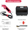 Fabric & Rope Cutter, 60W Adjustable Hot Knife, Cutting Tool Kit (RM‑017)