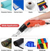 Fabric & Rope Cutter, 100W Air‑Cooled Adjustable Hot Knife, Cutting Tool Kit (RM‑015)