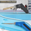 Hot Knife Foam Cutter, 190W Adjustable, 4 Blades + Safety Stand (KD‑5)